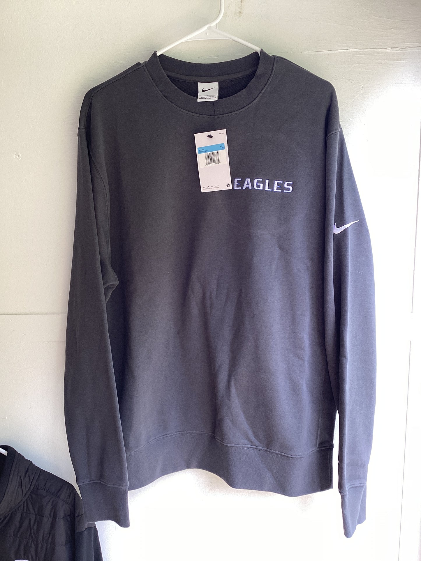 Nike Club Fleece Slv Swoosh (Block Eagles)