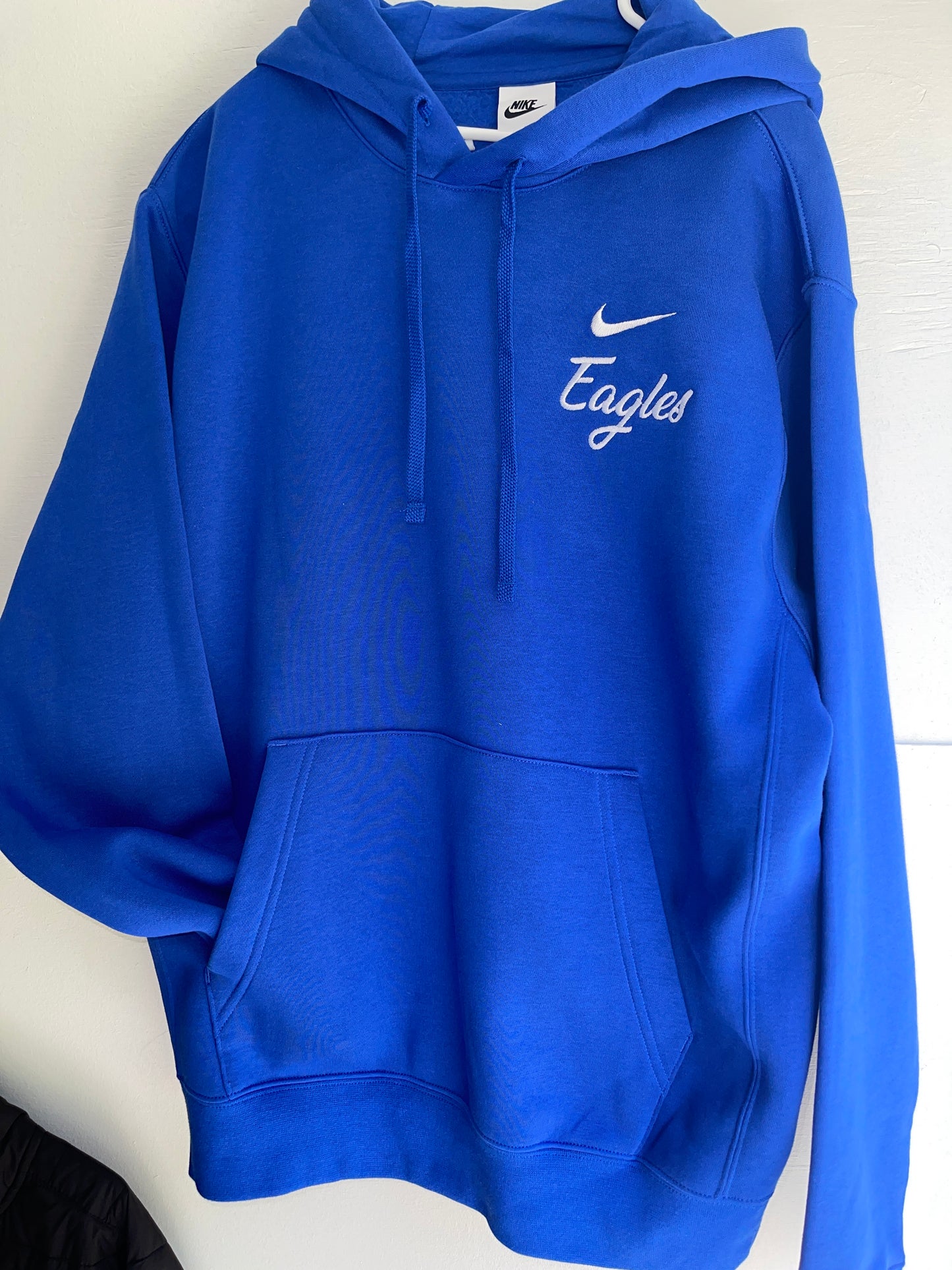 Nike Club Fleece Hoodie (Script Eagles)