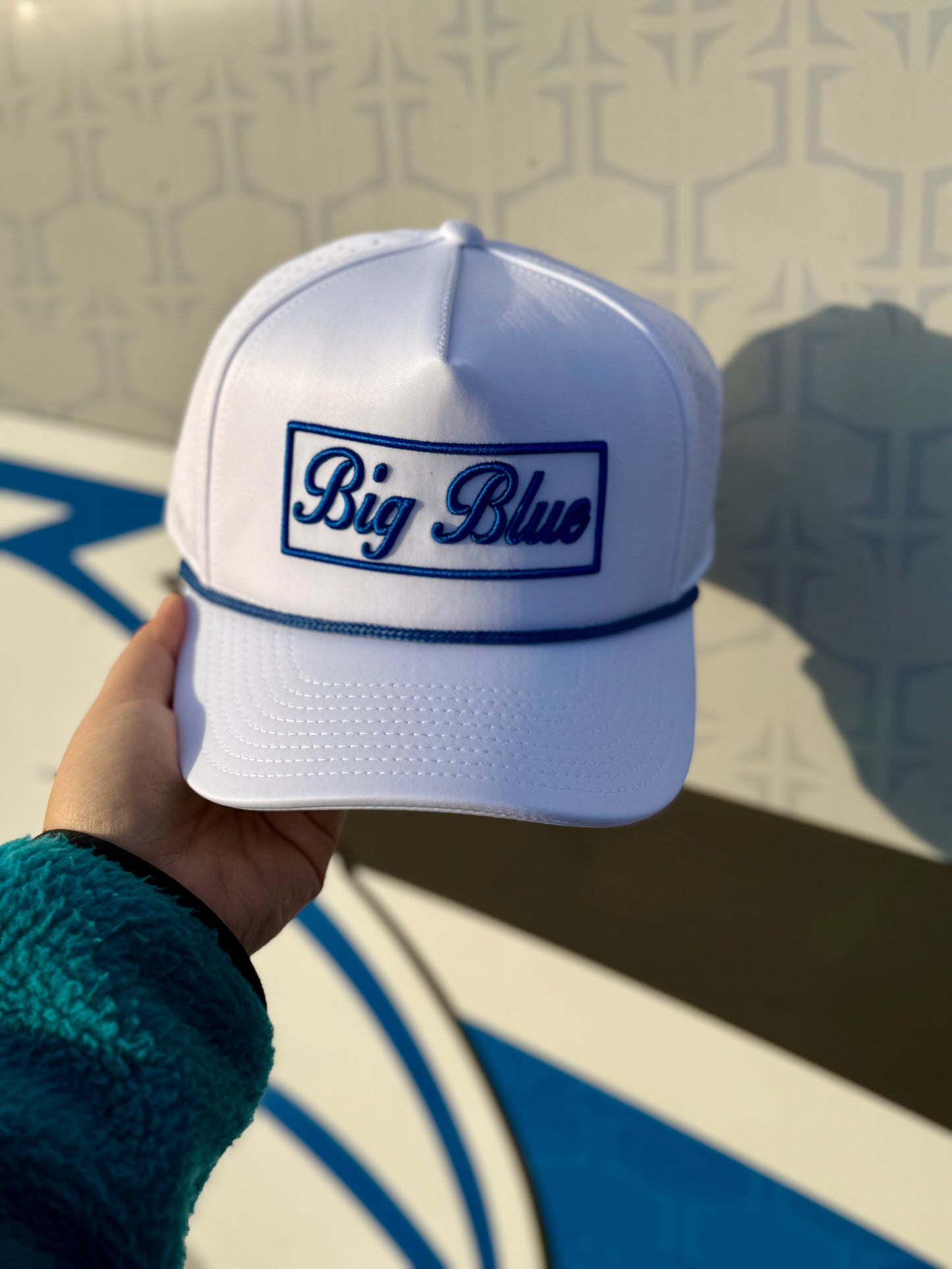 The Game- (Adjustable) Big Blue Hat