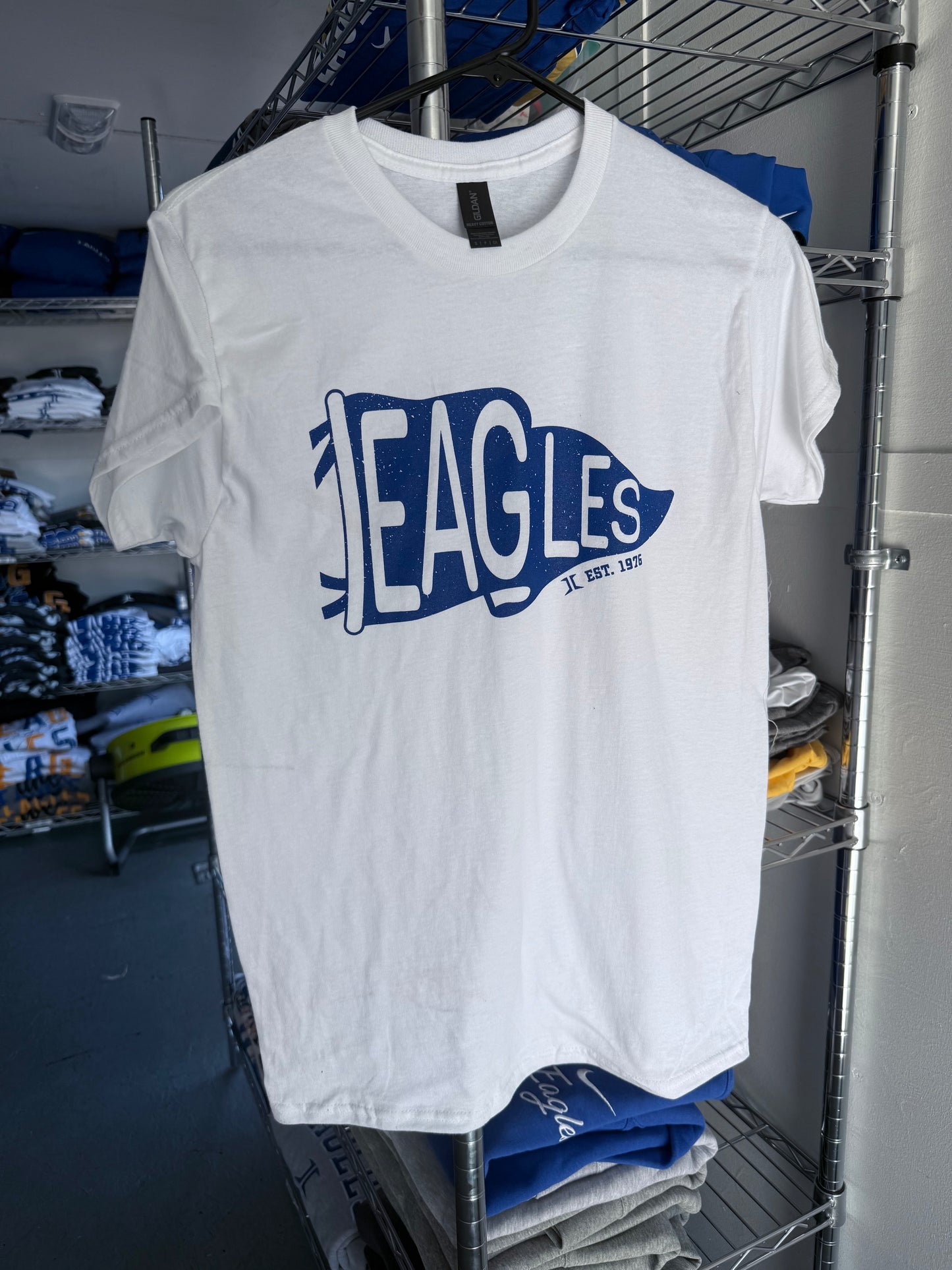 (25-26) Gildan Pennant Tee- Adult