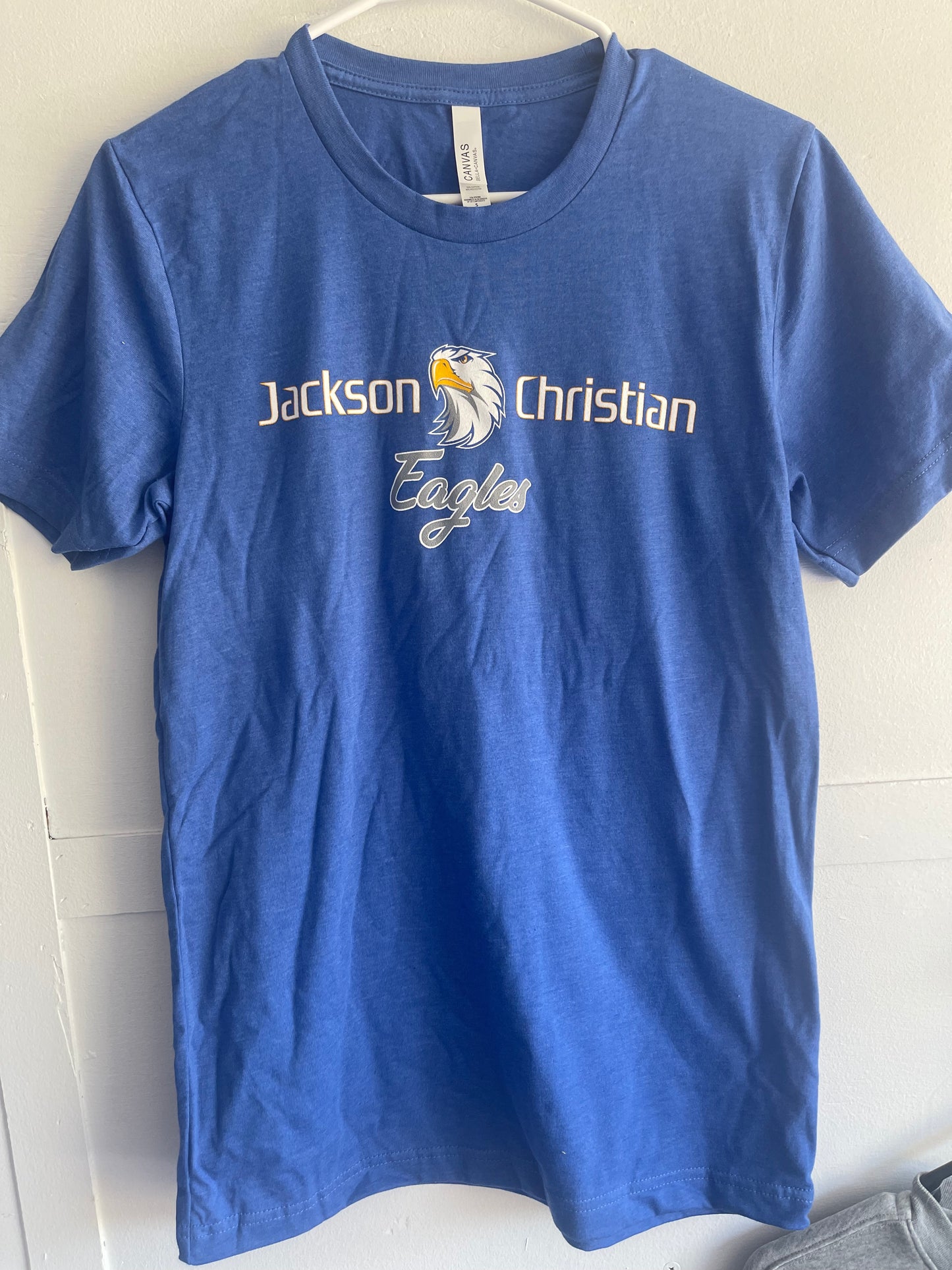 Bella Canvas CVC Tee (JC w/ Script Eagles)