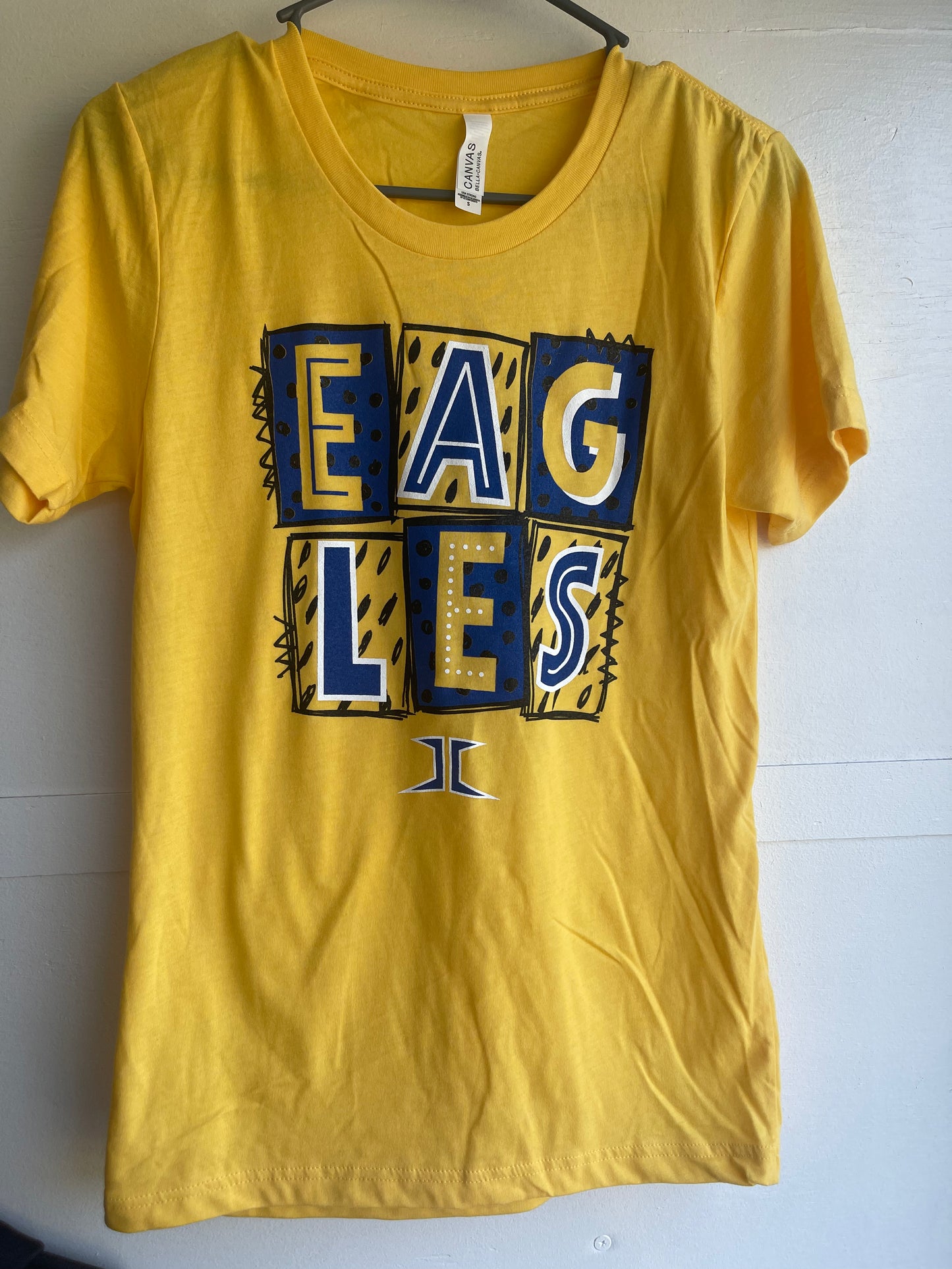 Bella Canvas CVC Tee (Block Eagles)