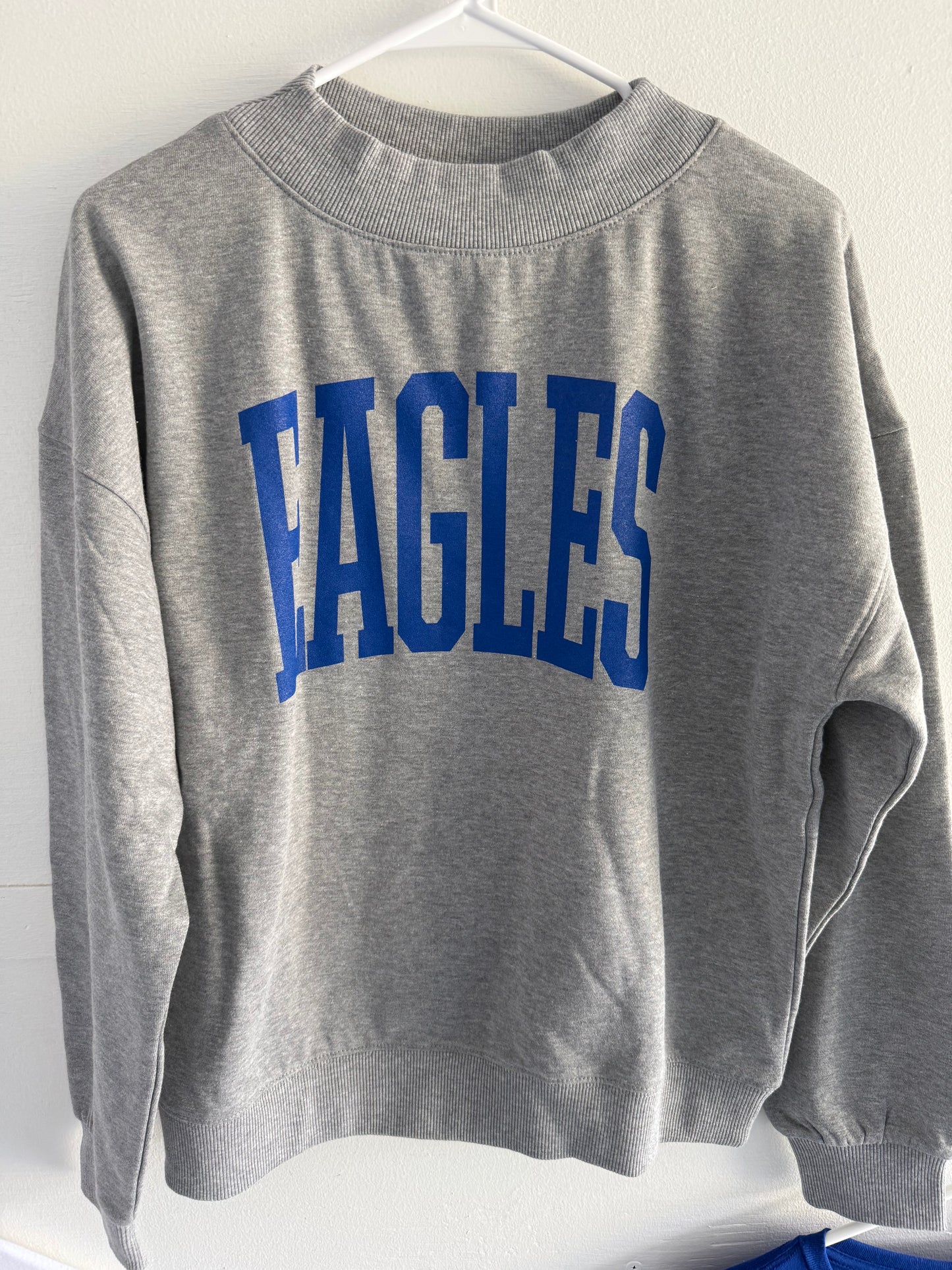 26-27 CR- Mock Neck Eagles Sweatshirt