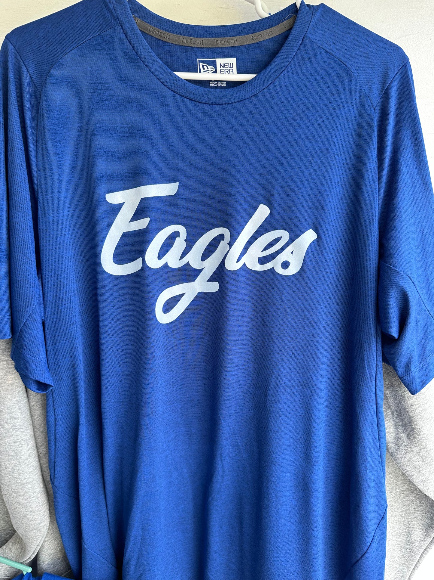 New Era Performance Tee - Script Eagles