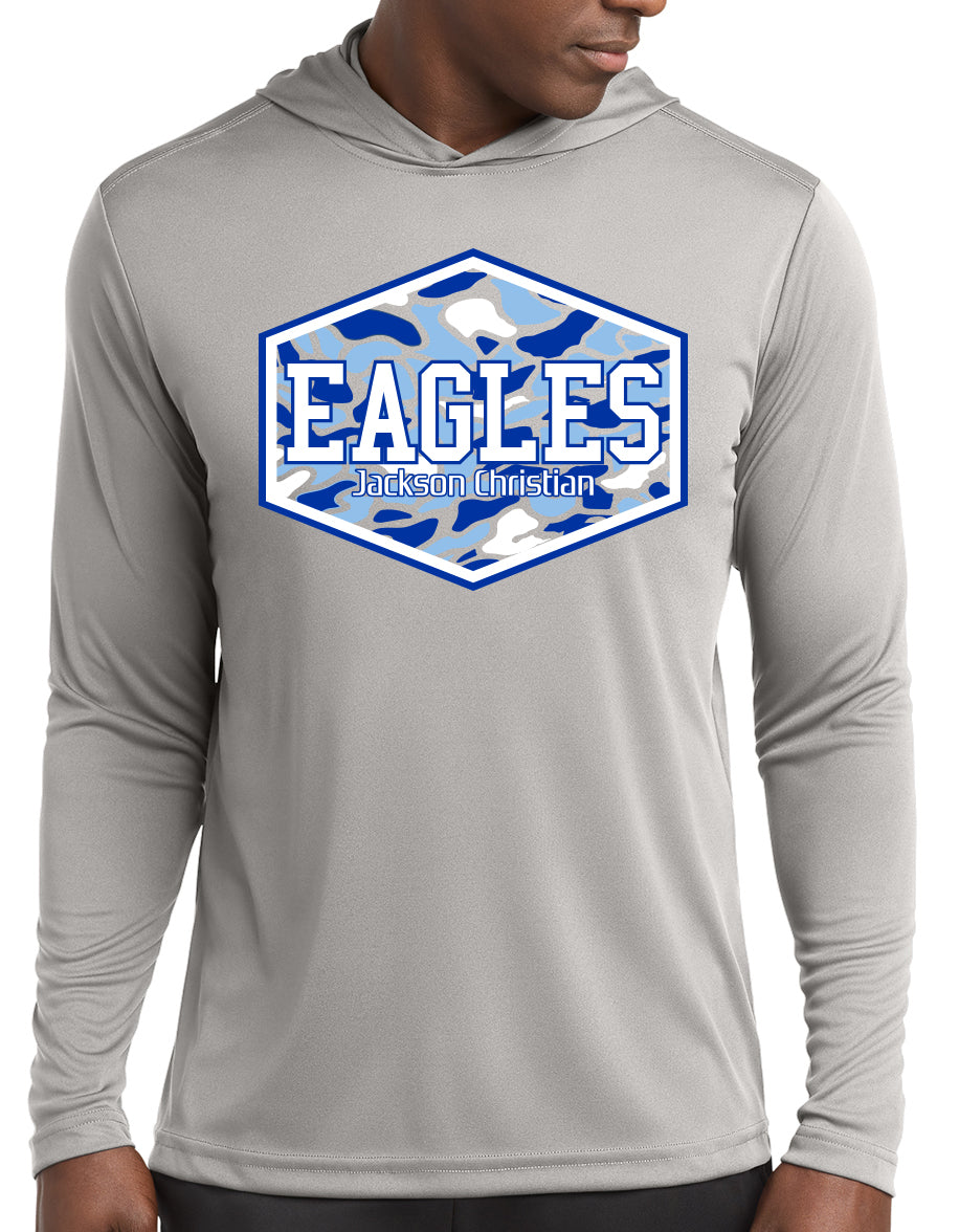 26-27 Sport-Tek- Seaside Camo Eagle LS Hoodie