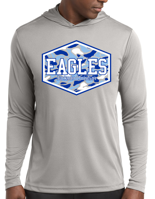 26-27 Sport-Tek- Seaside Camo Eagle LS Hoodie