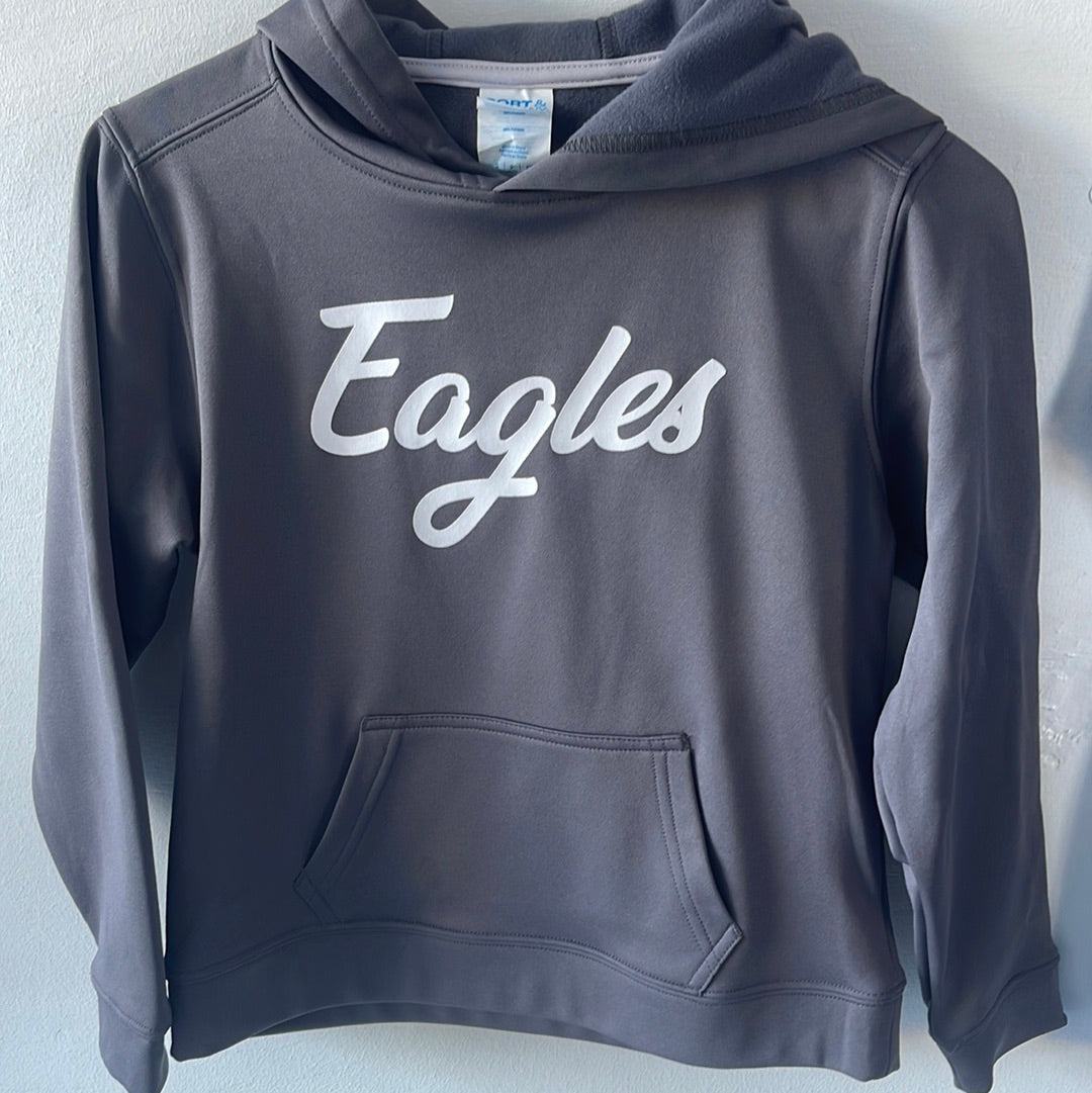 Port & Co- Script Eagles Youth Hoodie
