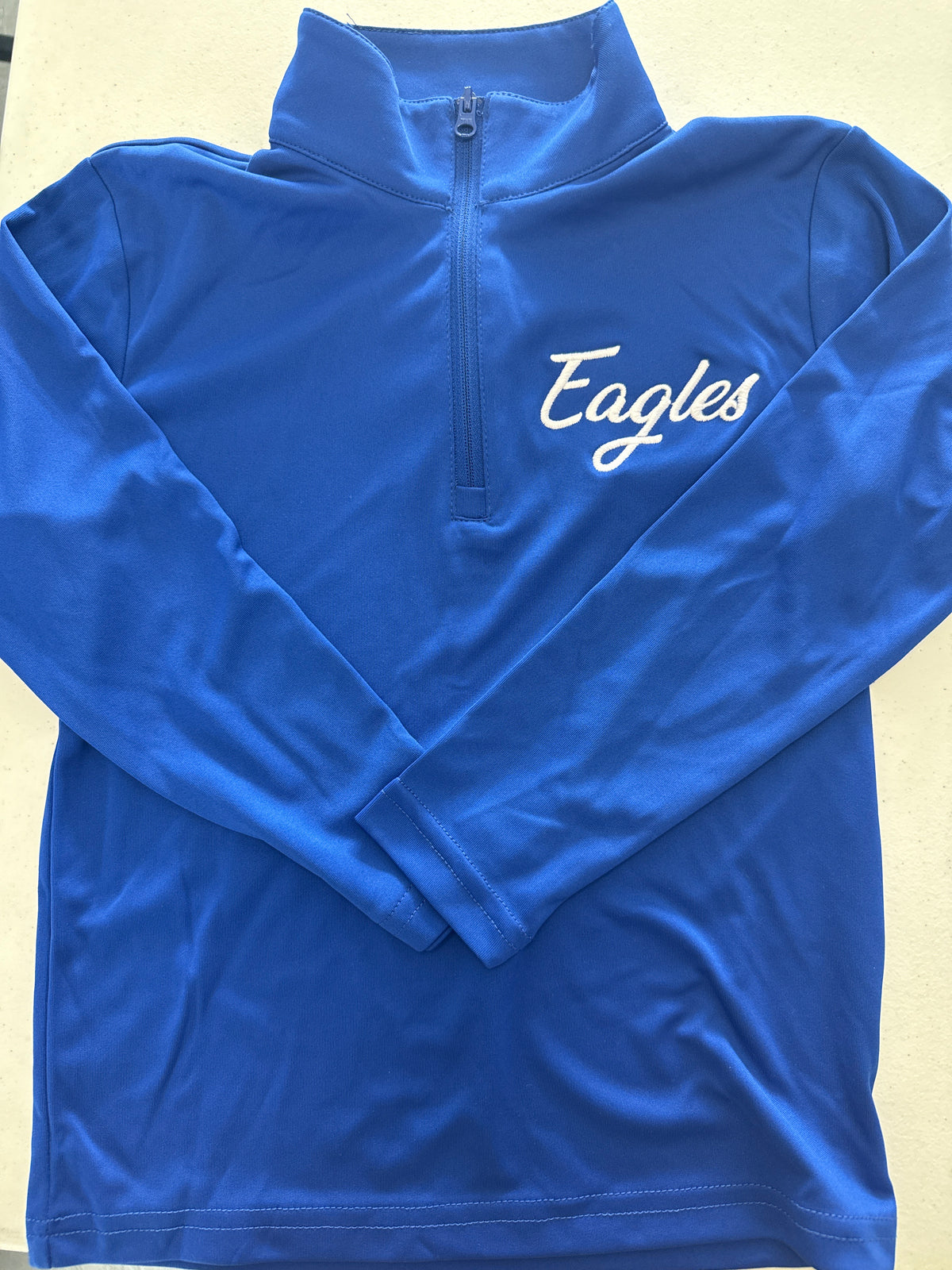 26-27 Sport-Tek- SCRIPT Eagles Quarter Zip Sweatshirt