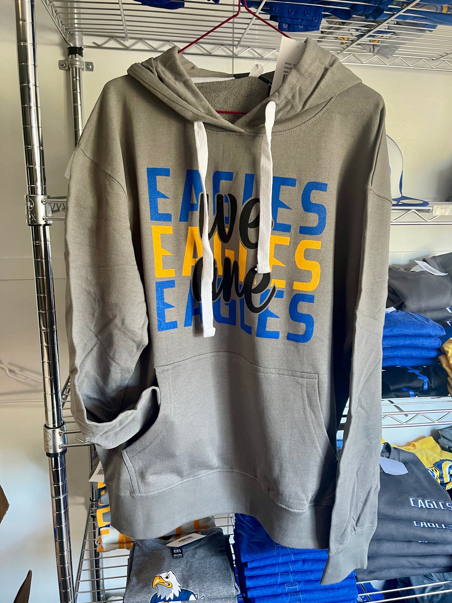 Pennant Hoodie- We Are Eagles