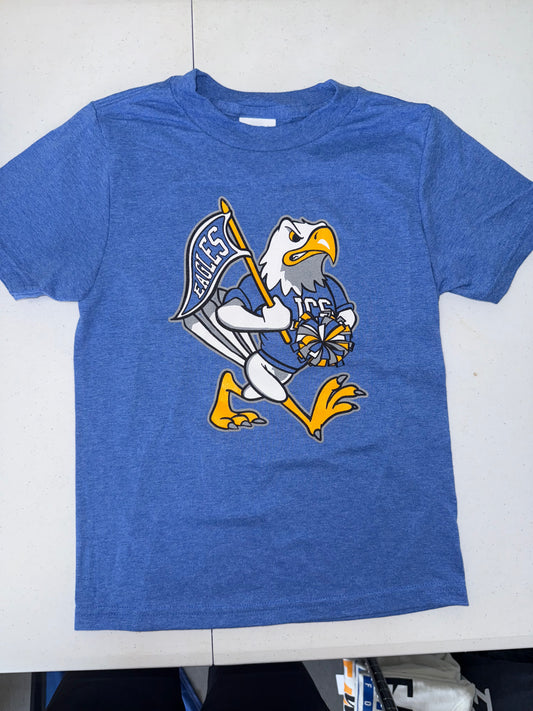 (25-26) Todd/Youth PC- Blue Heather Pom Eagle